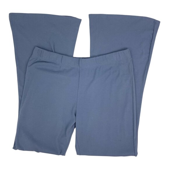 BP Organic Cotton Blend Flare Leg Knit Lounge Pant Blue Size Large NWOT - Picture 1 of 6